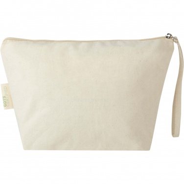 Logotrade promotional merchandise photo of: Orissa 180 g/m² organic large accessory pouch 3L