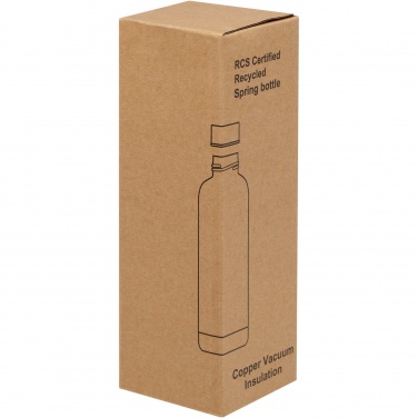 Logo trade promotional product photo of: Spring 500 ml RCS certified recycled stainless steel copper vacuum insulated bottle