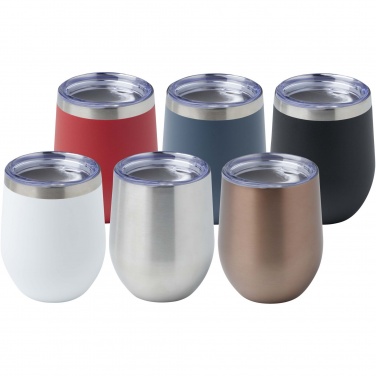 Logotrade promotional gift image of: Corzo 350 ml RCS certified recycled stainless steel copper vacuum insulated cup