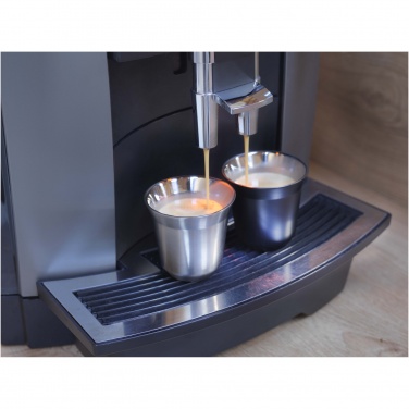 Logotrade promotional giveaway image of: Duo 80 ml RCS certified stainless steel espresso cup set 