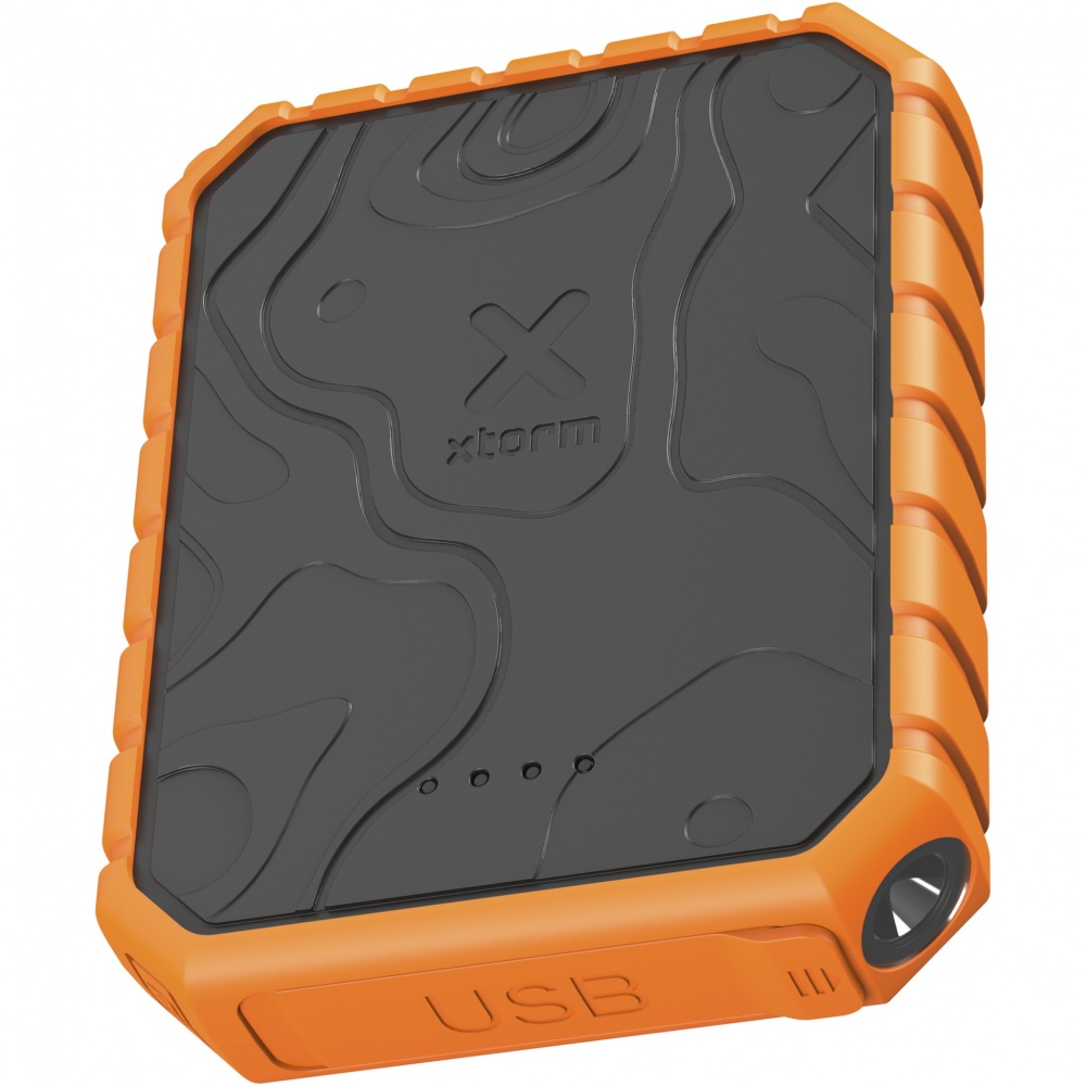 Logotrade promotional giveaways photo of: Xtorm XR201 Xtreme 10.000 mAh 20W QC3.0 waterproof rugged power bank with torch