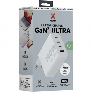 Logo trade promotional gift photo of: Xtorm XEC140 GaN² Ultra 140W wall charger