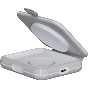 Logotrade business gifts photo of: Xtorm XWF21 15W foldable 2-in-1 wireless travel charger