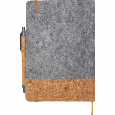 Logo trade business gift photo of: Veronica A5 hard cover notebook