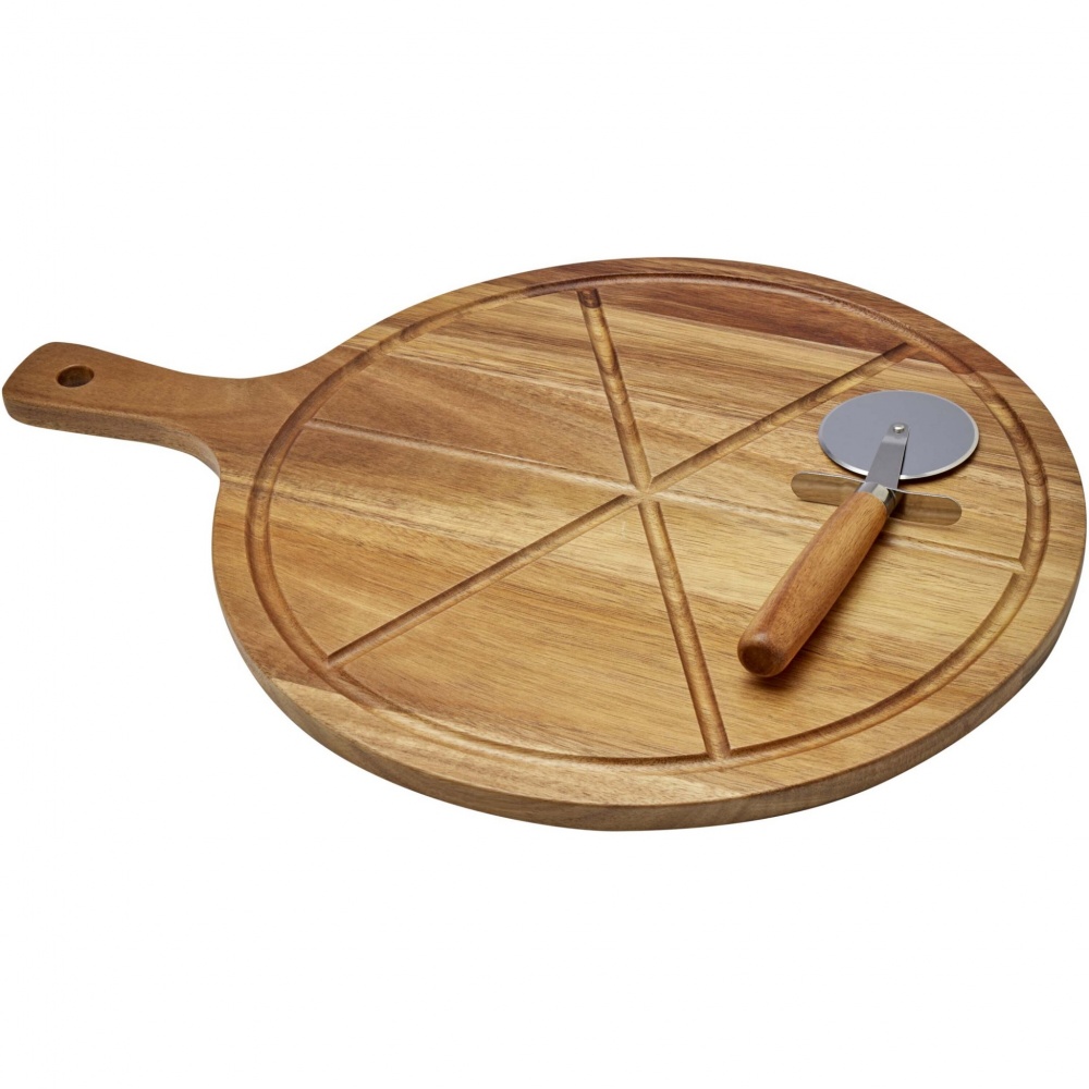 Logotrade business gift image of: Timberito pizza set