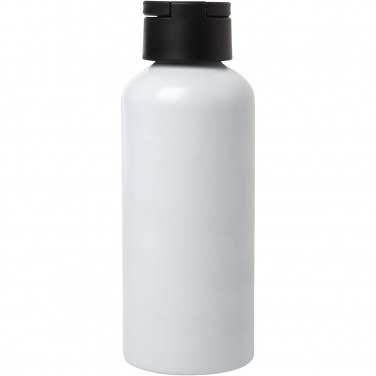 Logotrade promotional merchandise photo of: Trinity 600 ml RCS certified recycled aluminium water bottle with RPET lid