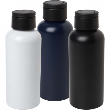 Logotrade promotional gift image of: Trinity 600 ml RCS certified recycled aluminium water bottle with RPET lid
