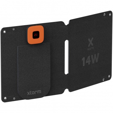 Logo trade promotional products image of: Xtorm XR2S14 SolarBooster 14W foldable solar panel