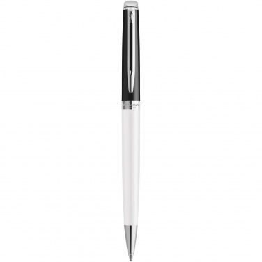 Logotrade promotional giveaways photo of: Hemisphere colour blocking ballpoint pen with palladium trim