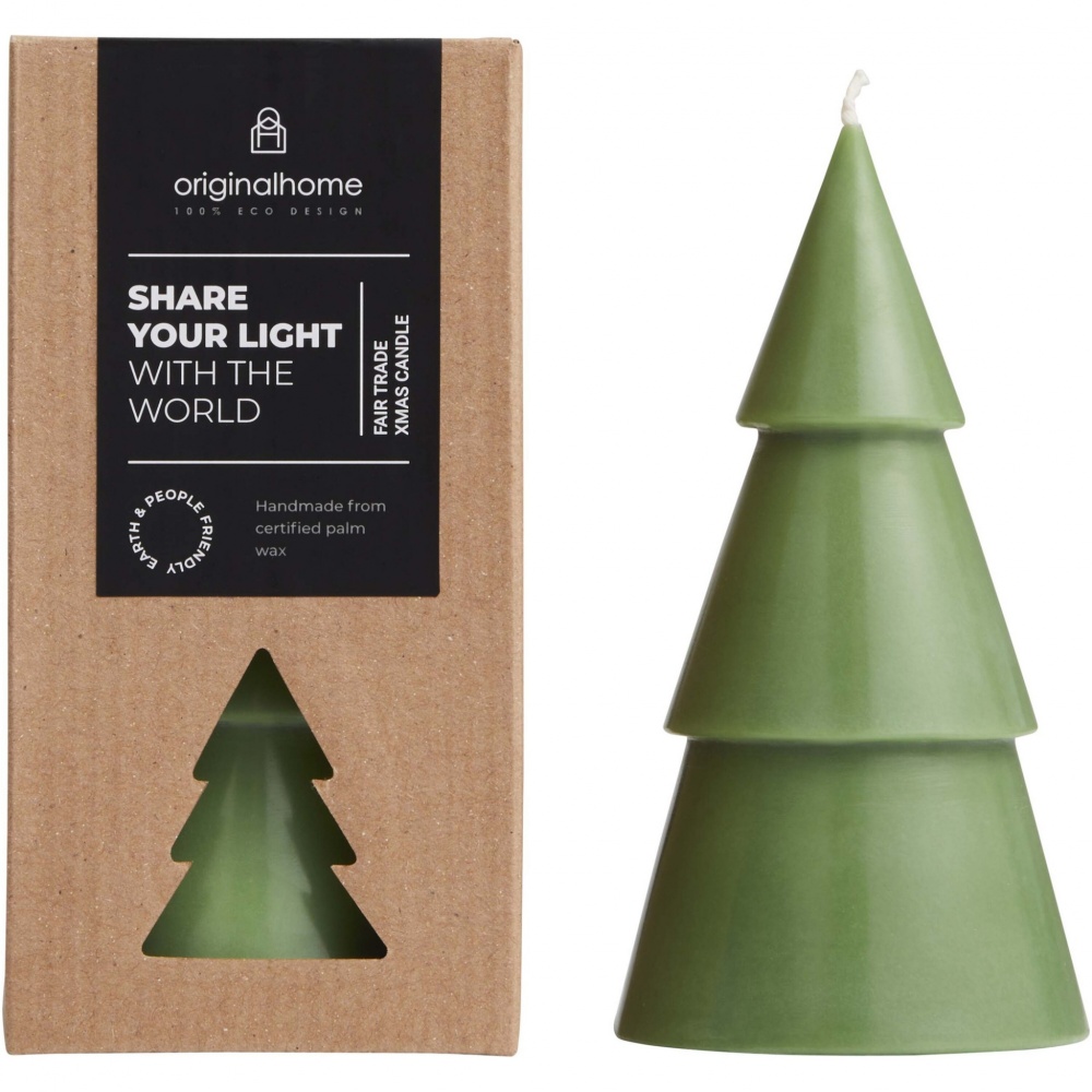 Logo trade advertising product photo of: Originalhome Xmas tree candle - L