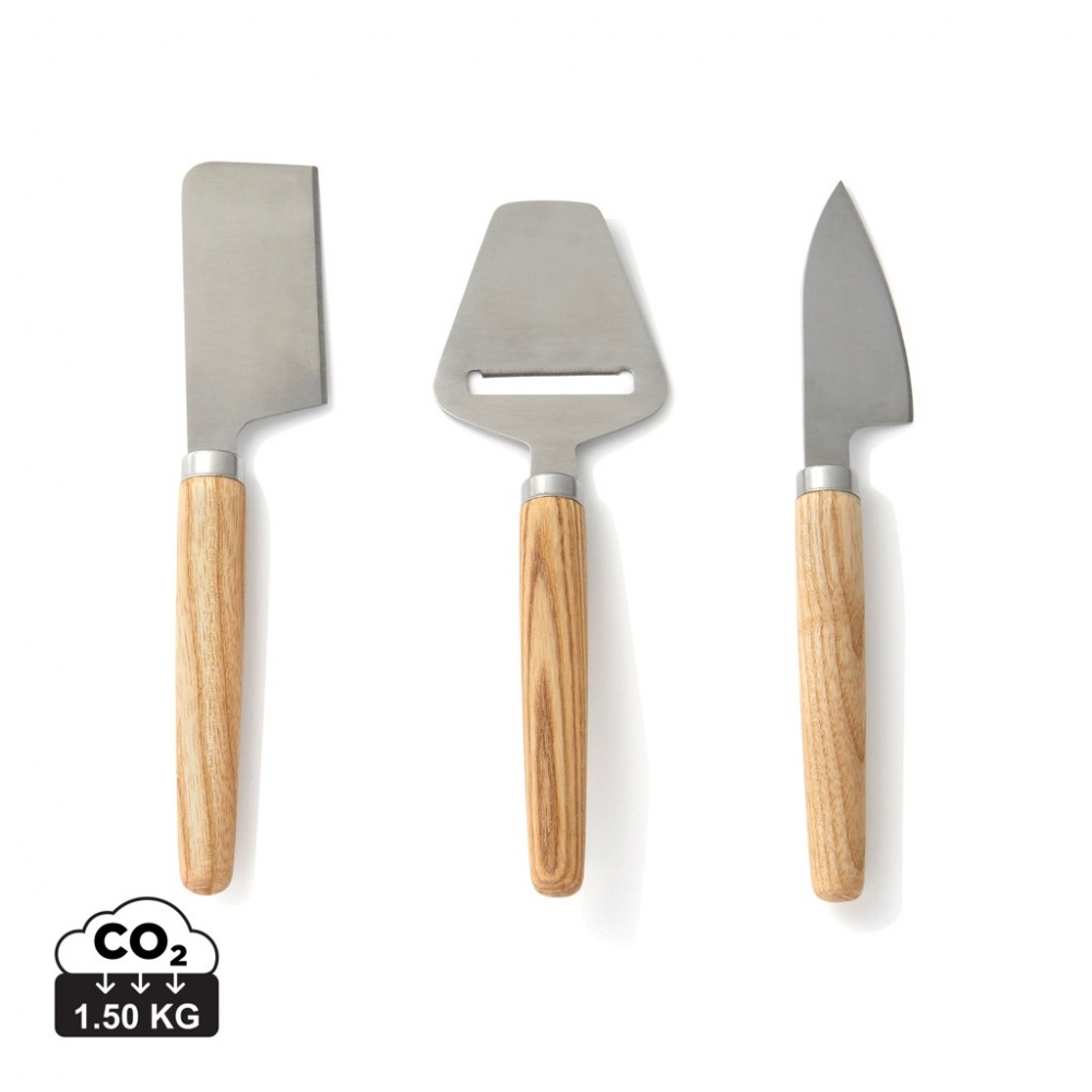 Logo trade promotional giveaways image of: VINGA Retro cheese set