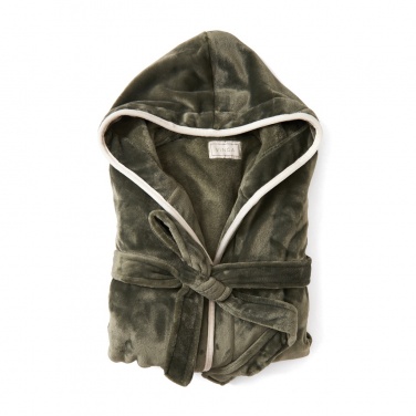 Logotrade promotional merchandise image of: VINGA Louis luxury plush RPET robe size L-XL