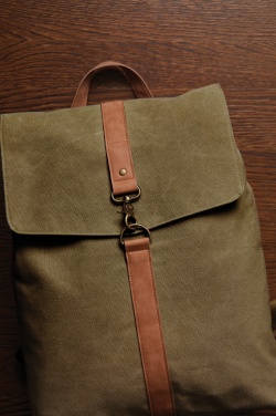 Logotrade promotional giveaways photo of: VINGA Bosler backpack GRS recycled canvas