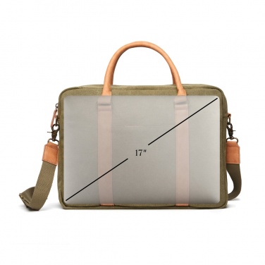 Logo trade business gift photo of: VINGA Bosler RCS recycled canvas computer bag