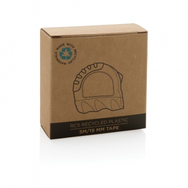 Logo trade promotional products image of: RCS recycled plastic 5M/19 mm tape