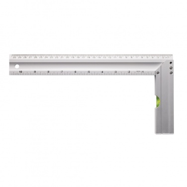Logo trade promotional merchandise photo of: Ruler with level