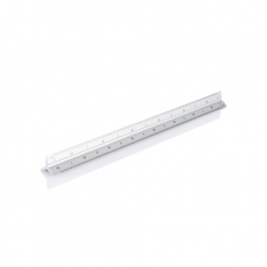 Logo trade advertising products picture of: Aluminium triangle rule - 30cm