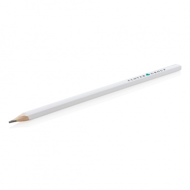 Logo trade promotional products picture of: 25cm wooden carpenter pencil
