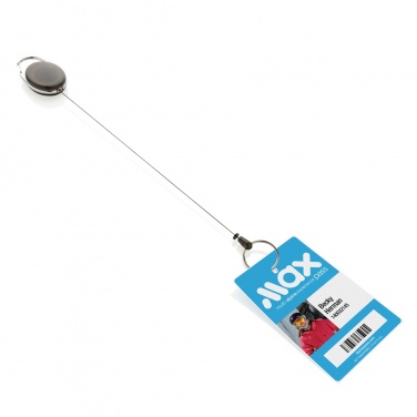 Logotrade advertising product image of: RCS recycled ABS roller clip keychain