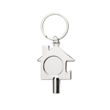 Logo trade promotional merchandise picture of: RCS recycled zinc alloy 3 in 1 keychain
