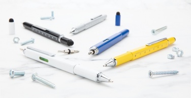 Logo trade corporate gifts picture of: 5-in-1 aluminium toolpen