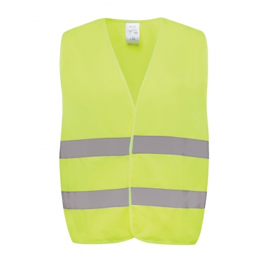 Logotrade corporate gift picture of: GRS recycled PET high-visibility safety vest