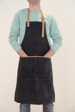 Logo trade promotional giveaway photo of: Deluxe canvas chef apron