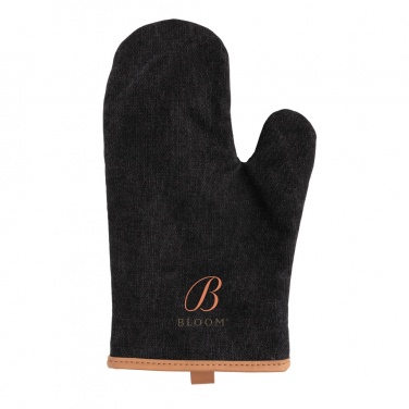 Logo trade promotional products image of: Deluxe canvas oven mitt