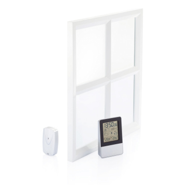 Logotrade promotional giveaway picture of: Indoor/outdoor weather station