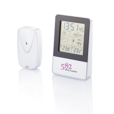 Logotrade promotional giveaway picture of: Indoor/outdoor weather station