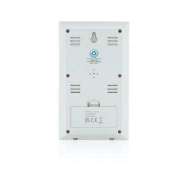 Logotrade promotional giveaway image of: Utah RCS rplastic and bamboo weather station