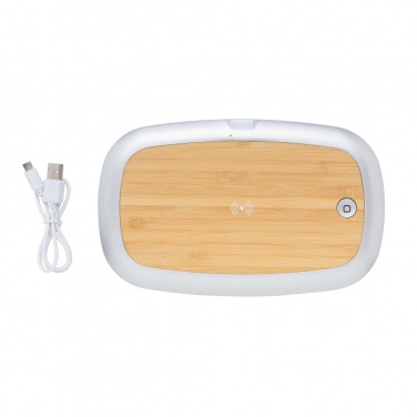 Logo trade promotional merchandise image of: Rena UV-C steriliser box with 5W wireless charger
