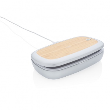 Logo trade promotional merchandise image of: Rena UV-C steriliser box with 5W wireless charger