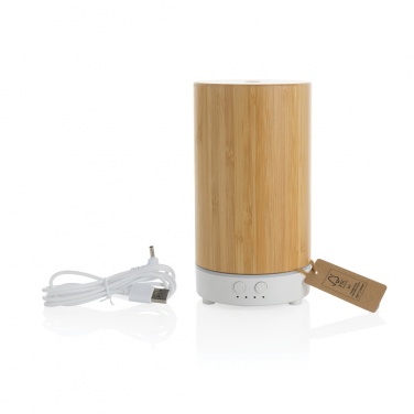 Logotrade promotional giveaway image of: RCS recycled plastic and bamboo aroma diffuser