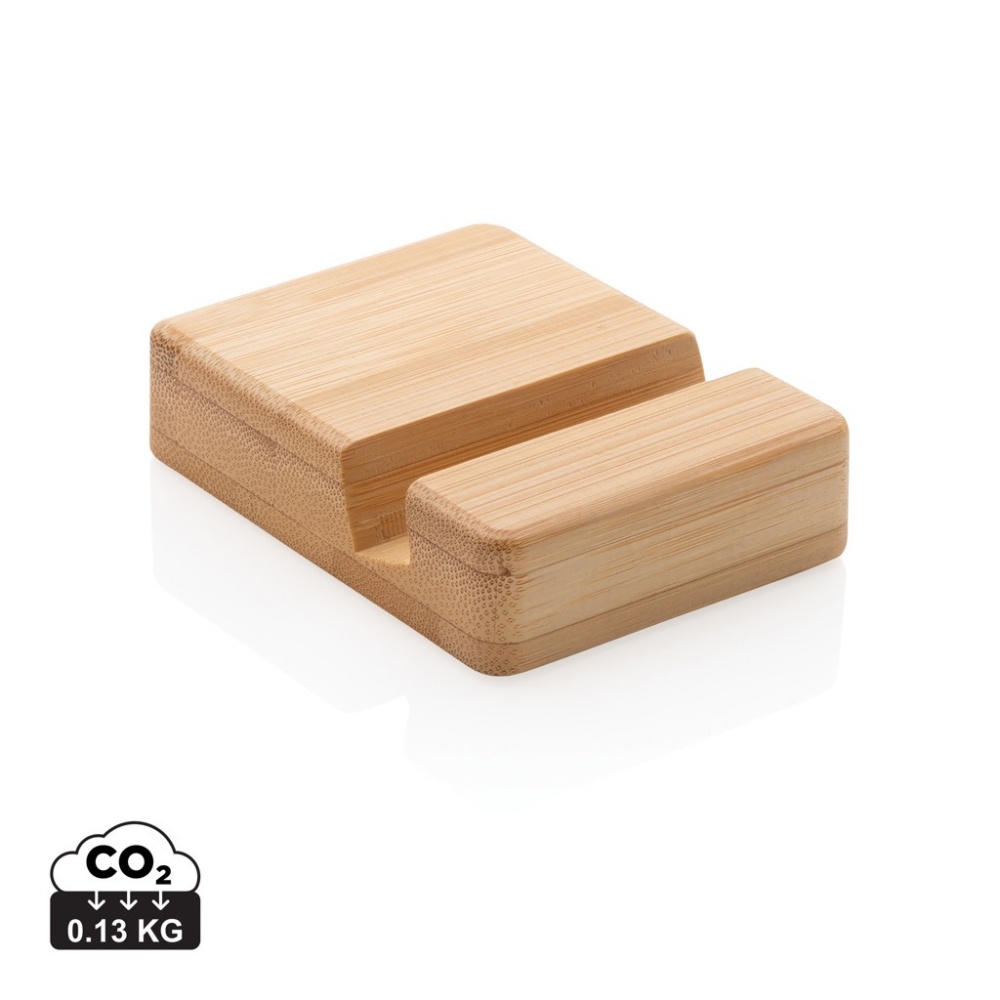 Logotrade promotional product image of: Bamboo phone stand XD