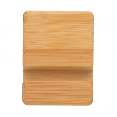 Logotrade promotional merchandise picture of: Bamboo phone stand XD