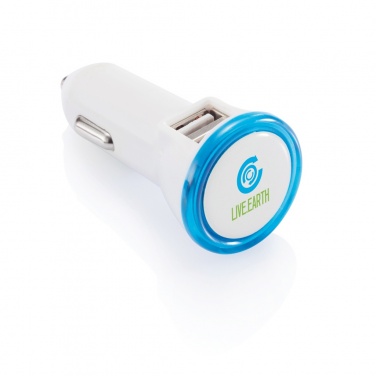 Logotrade business gifts photo of: Powerful dual port car charger