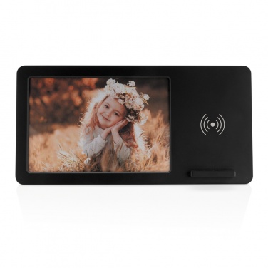 Logo trade promotional product photo of: 5W Wireless charger and photo frame