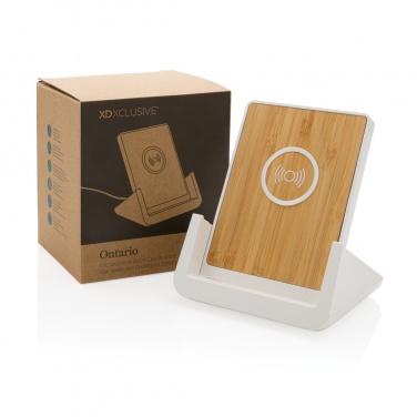 Logo trade promotional merchandise image of: Ontario  RCS recycled plastic 10W stand