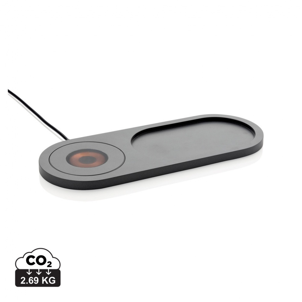 Logotrade promotional gift picture of: Encore 10W wireless charging valet tray
