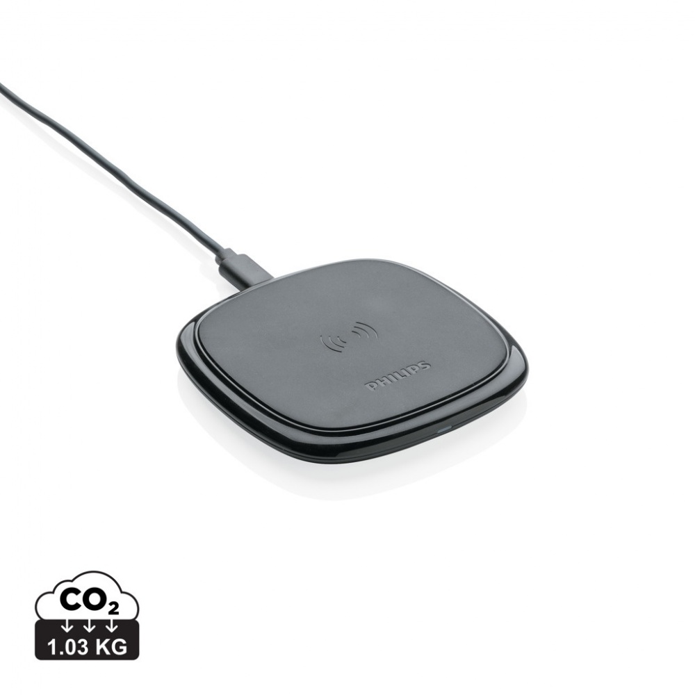 Logotrade corporate gift image of: Philips 10W Qi wireless charger