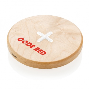 Logotrade business gifts photo of: 5W wood wireless charger
