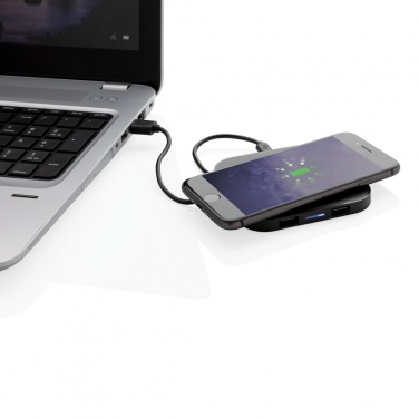 Logo trade promotional gifts image of: Wireless 5W charging pad