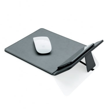 Logo trade advertising products image of: Mousepad with 5W wireless charging