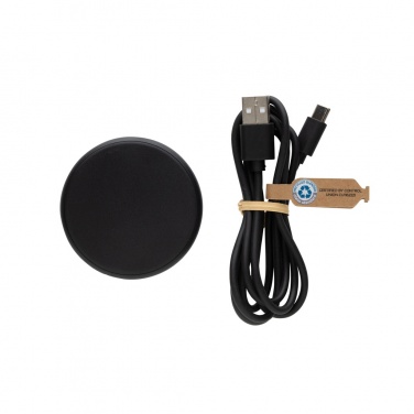 Logo trade promotional giveaways image of: Magnapad 15W RCS rplastic magnetic 3 in 1 charging pad