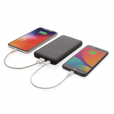 Logo trade promotional items image of: Tusca 10.000 mAh PU powerbank