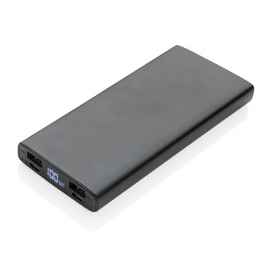 Logo trade promotional giveaway photo of: Aluminium 18W 10.000 mAh PD Powerbank