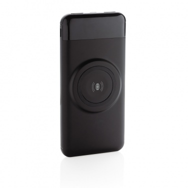 Logotrade promotional product picture of: 10.000 mah wireless powerbank with watch charger