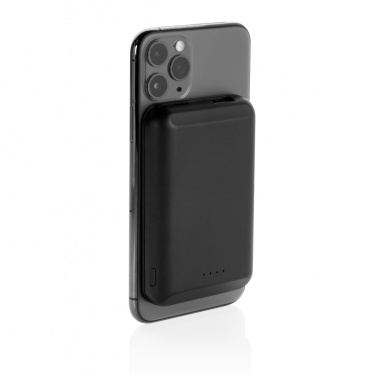 Logotrade promotional items photo of: Magnetic 5.000 mAh 5W wireless powerbank