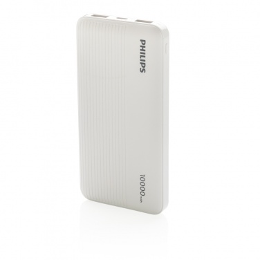 Logotrade business gifts photo of: Philips 10.000 mAh slim powerbank